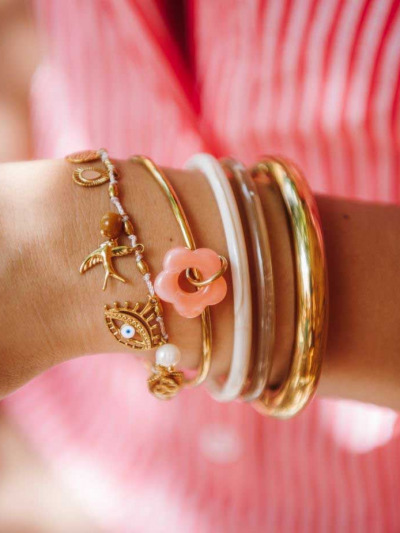 Bracelet avec fleur
