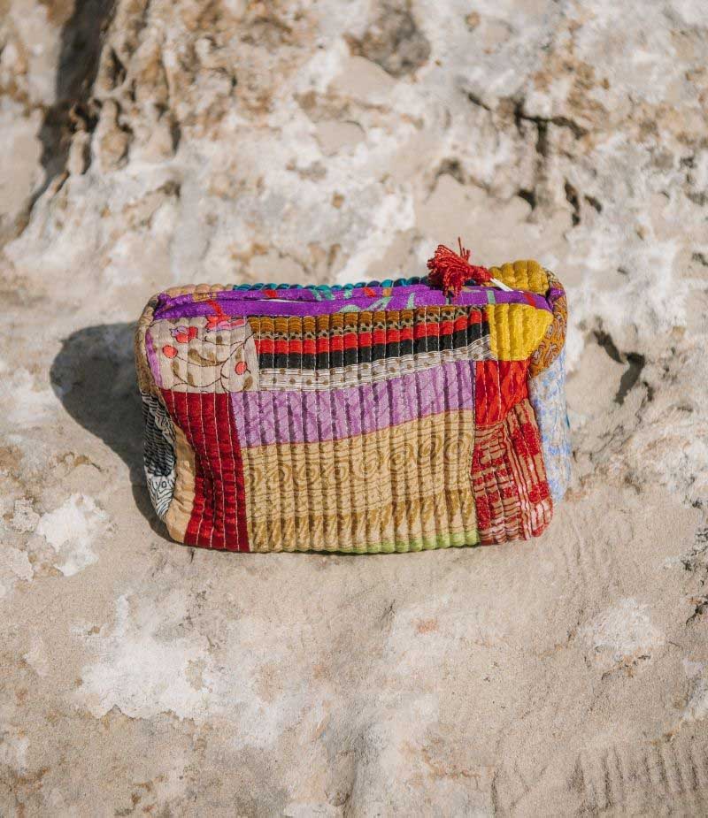 Pochette femme en tissu​​​