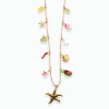 Collier long femme