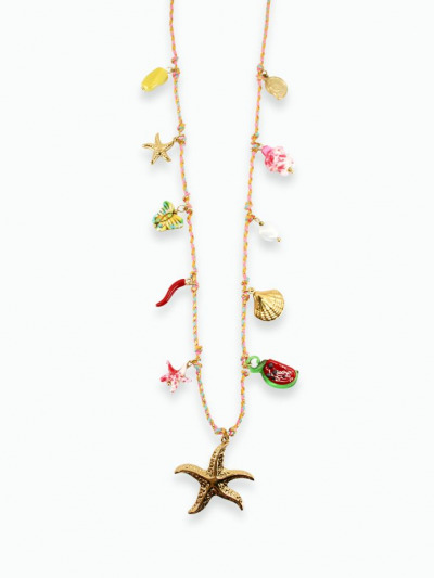 Collier long femme