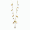 Collier long sautoir doré​​