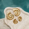 Boucles d'oreilles fossil