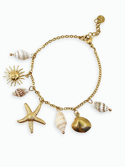 bracelet avec coquillage​s