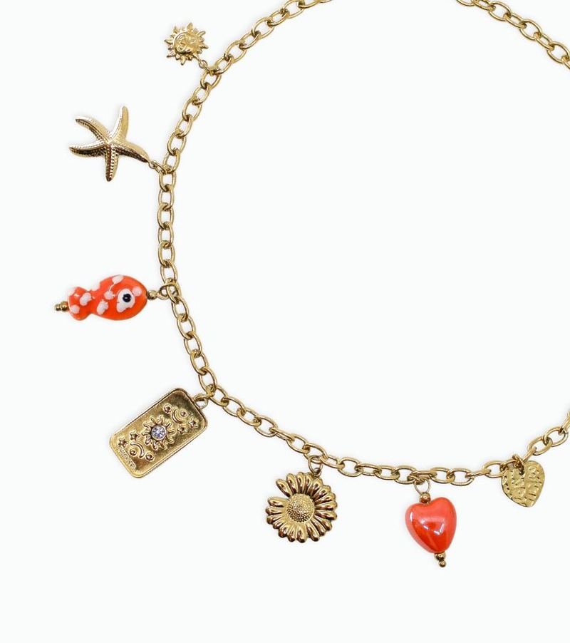 Collier avec pampilles