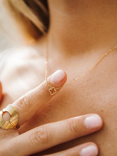 Collier trèfle