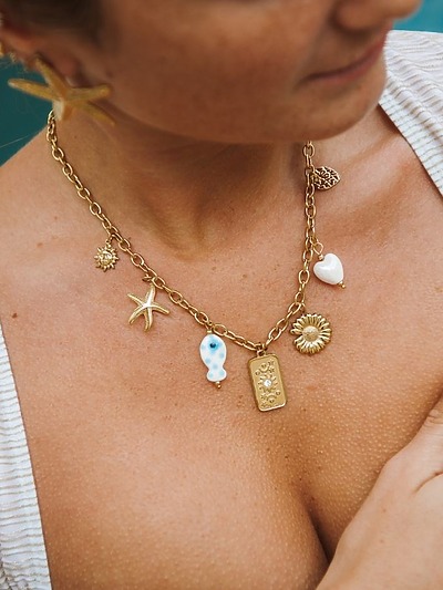 Collier avec pampilles