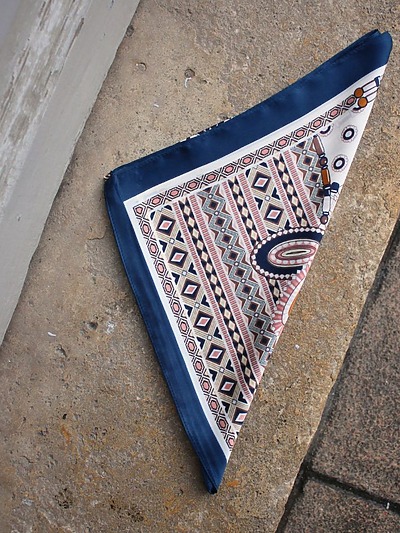 Foulard imprimé carré