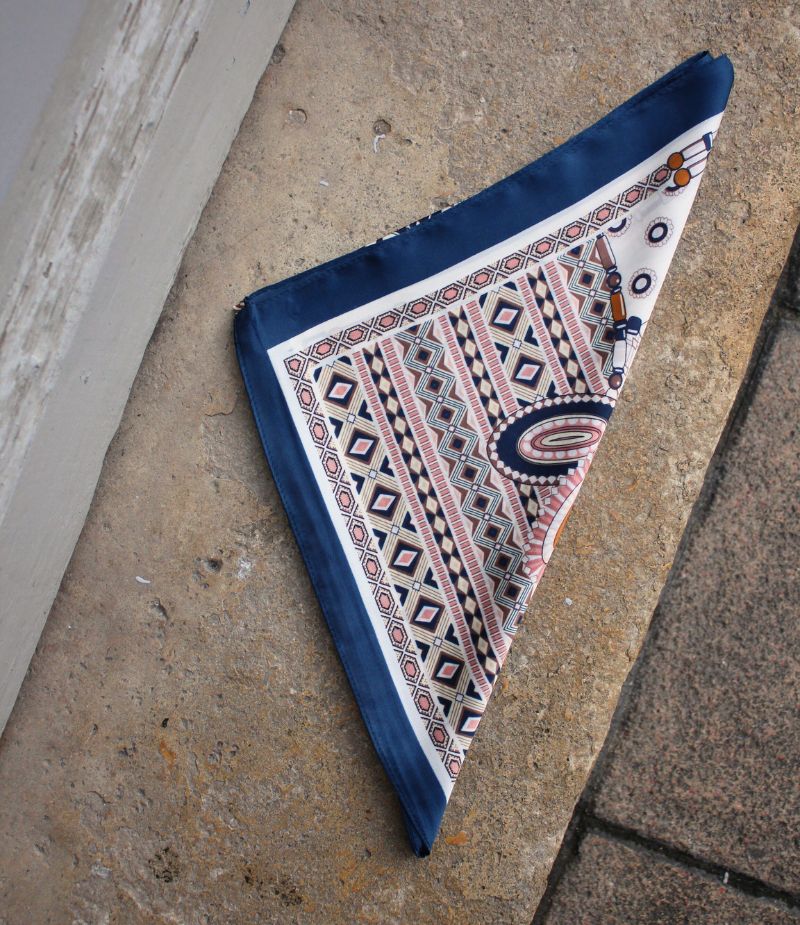 Foulard imprimé carré