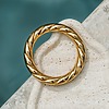 Bracelet jonc torsadé