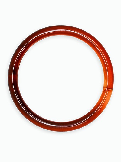 Jonc coloré épais marron