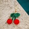 Porte clé cerise​