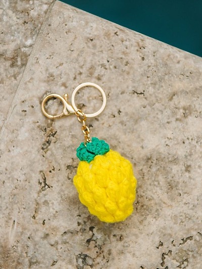 Porte clé citron​