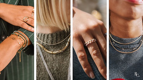 looks avec des bijoux fins