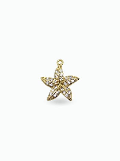 Collier étoile de mer charm