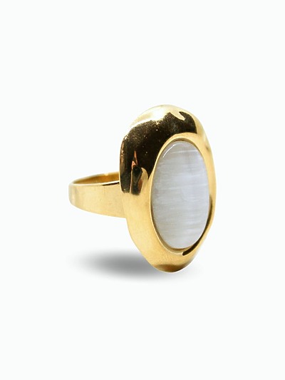 Bague épaisse femme