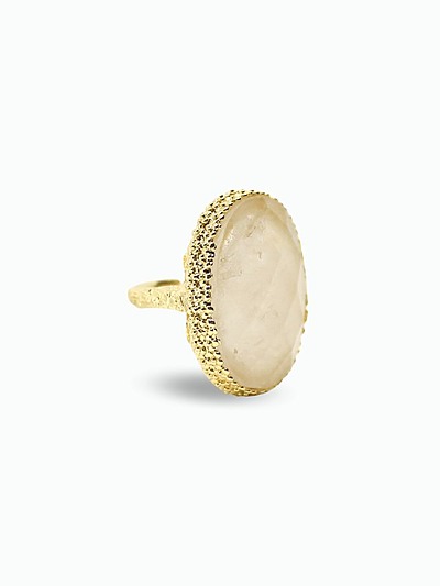 Grosse bague femme avec pierre​