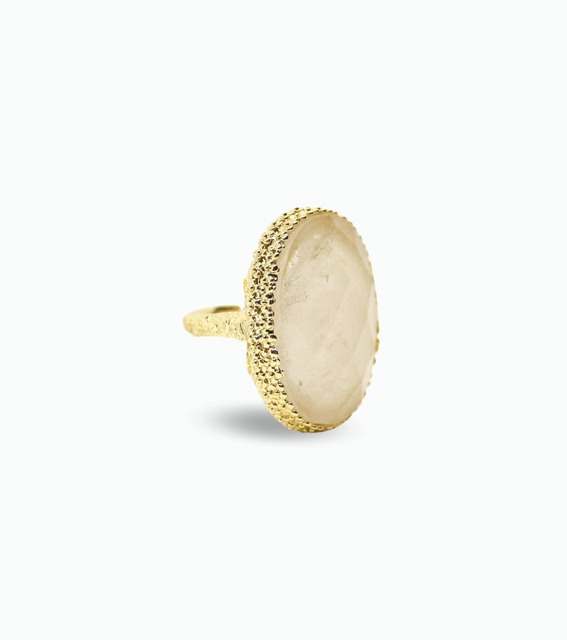 Grosse bague femme avec pierre​