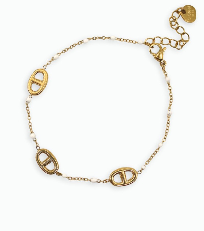 Bracelet perles fines femme