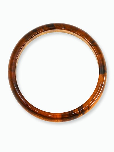 Bracelet jonc colore​ marron