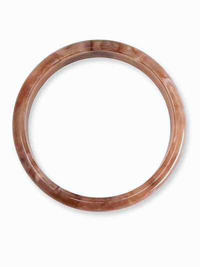 Bracelet jonc colore​ vieux rose