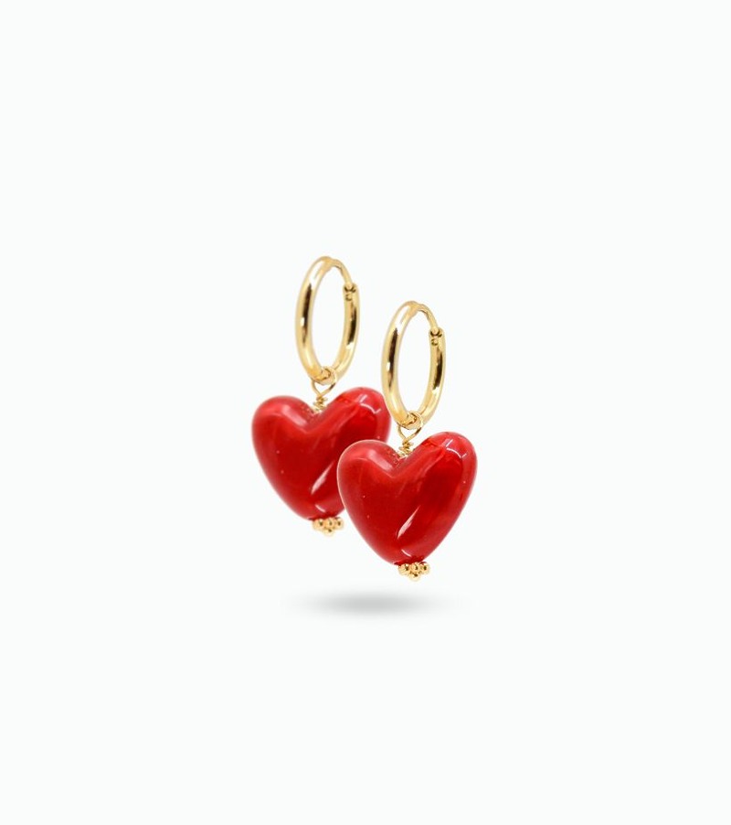 Boucles d'oreilles acier inoxydable