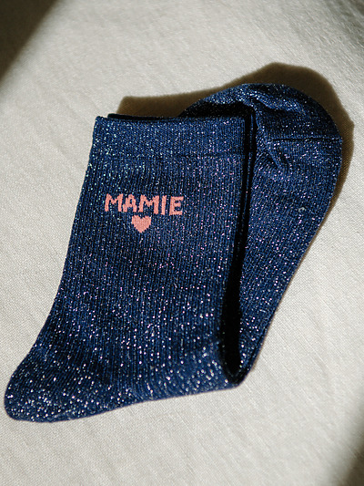 Chaussettes message
