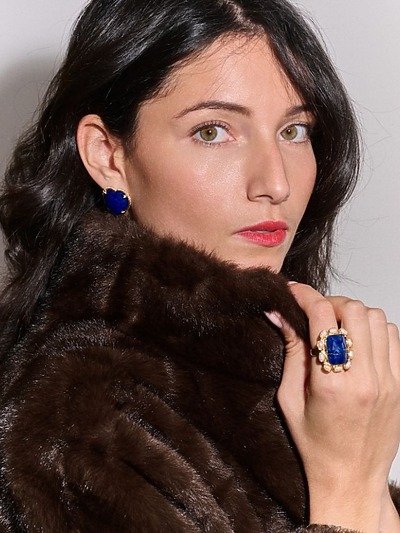 Boucles d'oreilles coeurs​