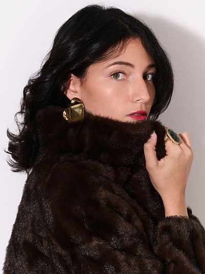 Boucles d'oreilles coeur doré