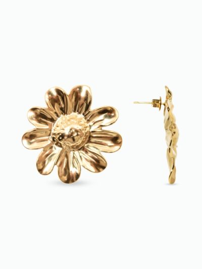 Boucle d’oreille fleur