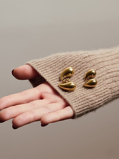 Boucles d'oreilles goutte