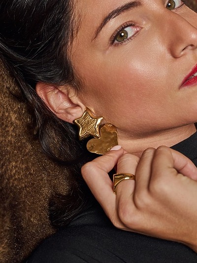 Boucles d'oreilles femme pendantes