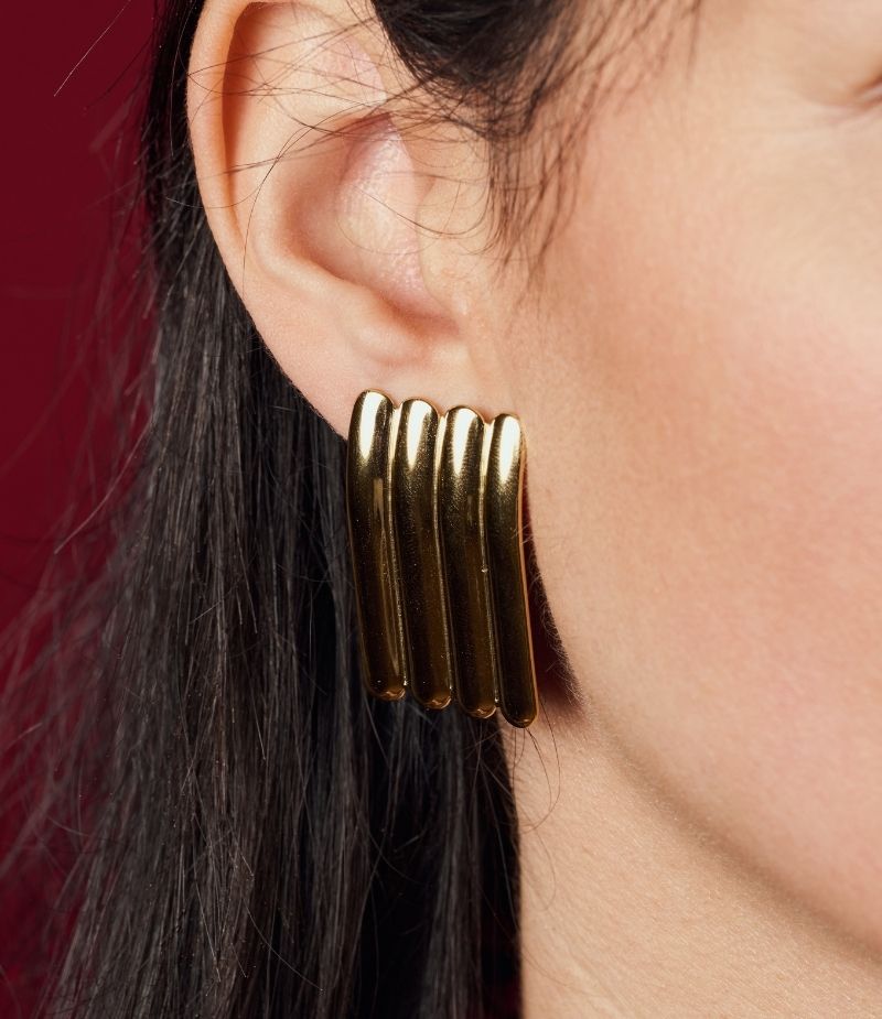 Boucle d'oreille géométrique​
