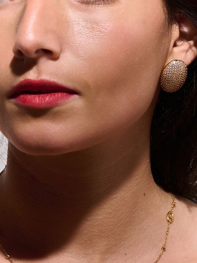 Boucles d'oreilles brillantes​