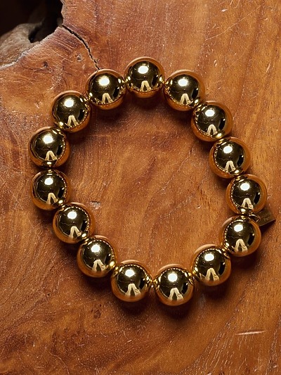 Bracelet grosses perles fantaisie