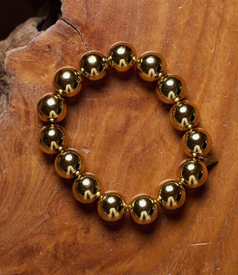 Bracelet grosses perles fantaisie