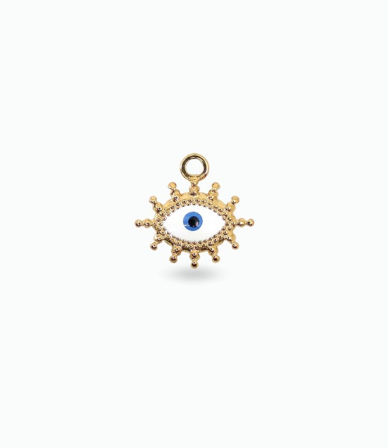 Coller bleu mauvas oel - coller de protecton - coller talsman