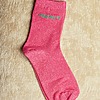Chaussette message femme