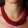 Collier rouge​