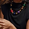 Collier femme en perles
