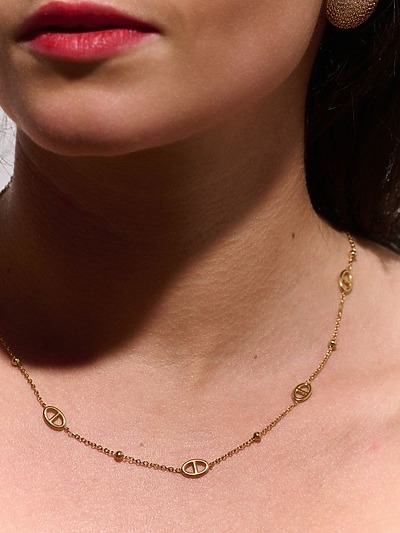 Collier femme acier inoxydable