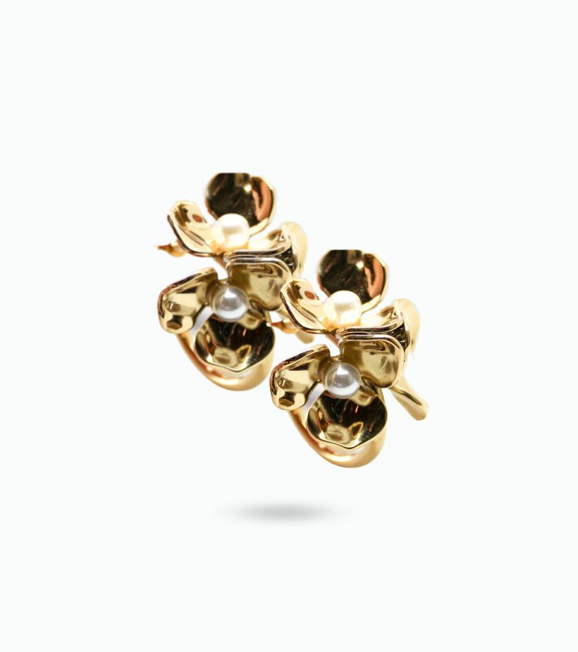 Boucles d'oreilles nacre