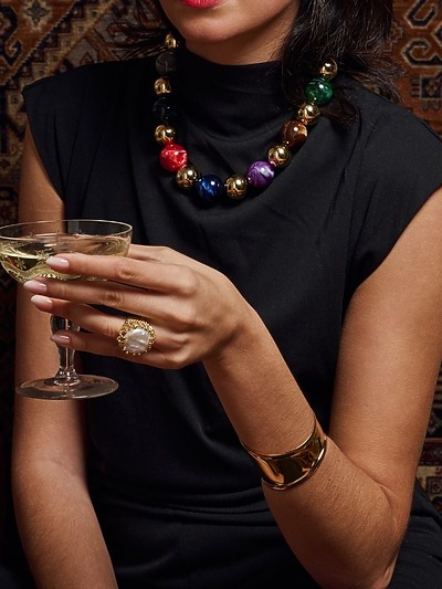 Jonc en acier inoxydable femme