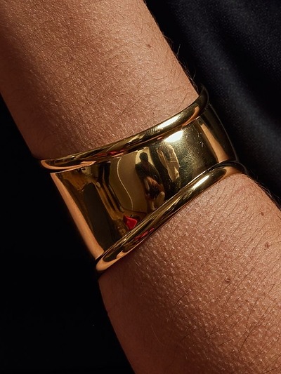 Jonc en acier inoxydable femme