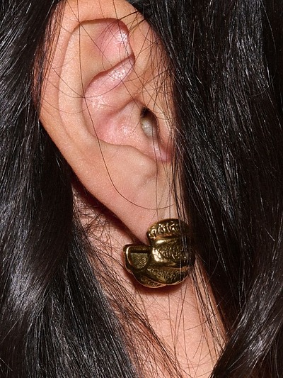 Boucles d'oreilles créoles épaisses