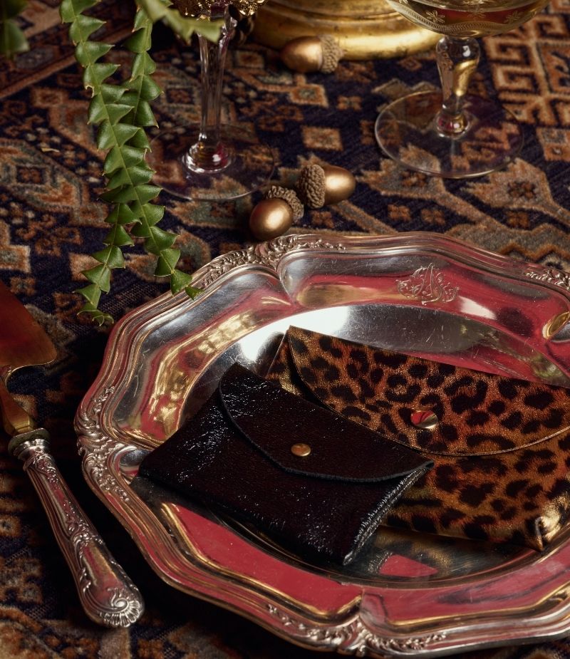 Petite pochette en cuir