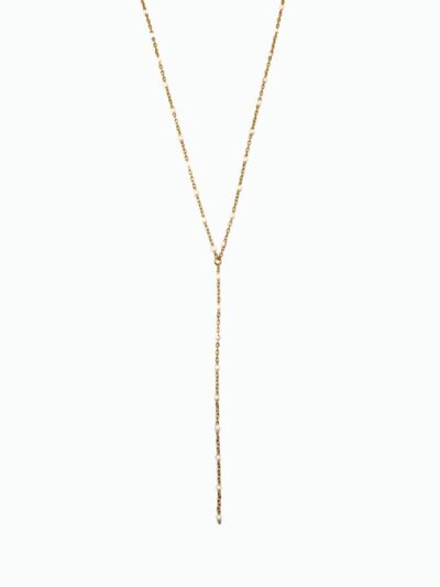 Collier cravate femme acier inoxydable blanc