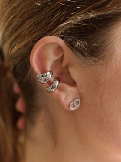 Bague d'oreille acier