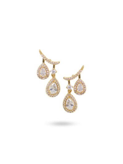Boucles d oreilles zircon​​