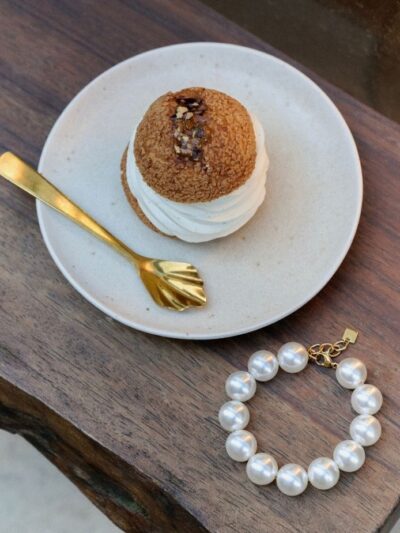 Bracelet grosses perles