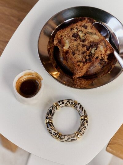 Bracelet tube léopard